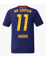 RB Leipzig Conrad Harder #11 Bortedrakt 2025-26 Korte ermer